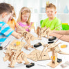 Houten Bouw dinosaurus Set l Dinosaurus STEM Pakket l Kinderen 8 tot 12 Jaar