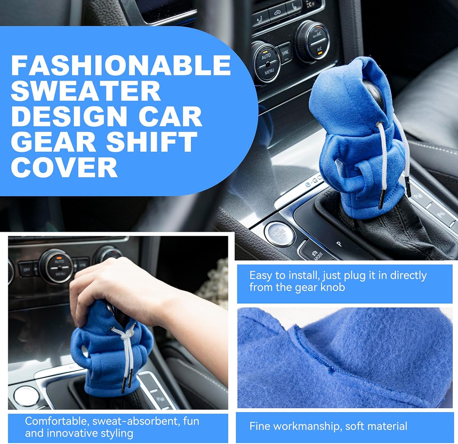 Versnellingspookhoes Hoodie (Vest) - Gadget voor auto