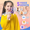 Karaoke Microfoon voor Kinderen l met Ledlicht, Draagbare Draadloze Bluetooth Microfoon