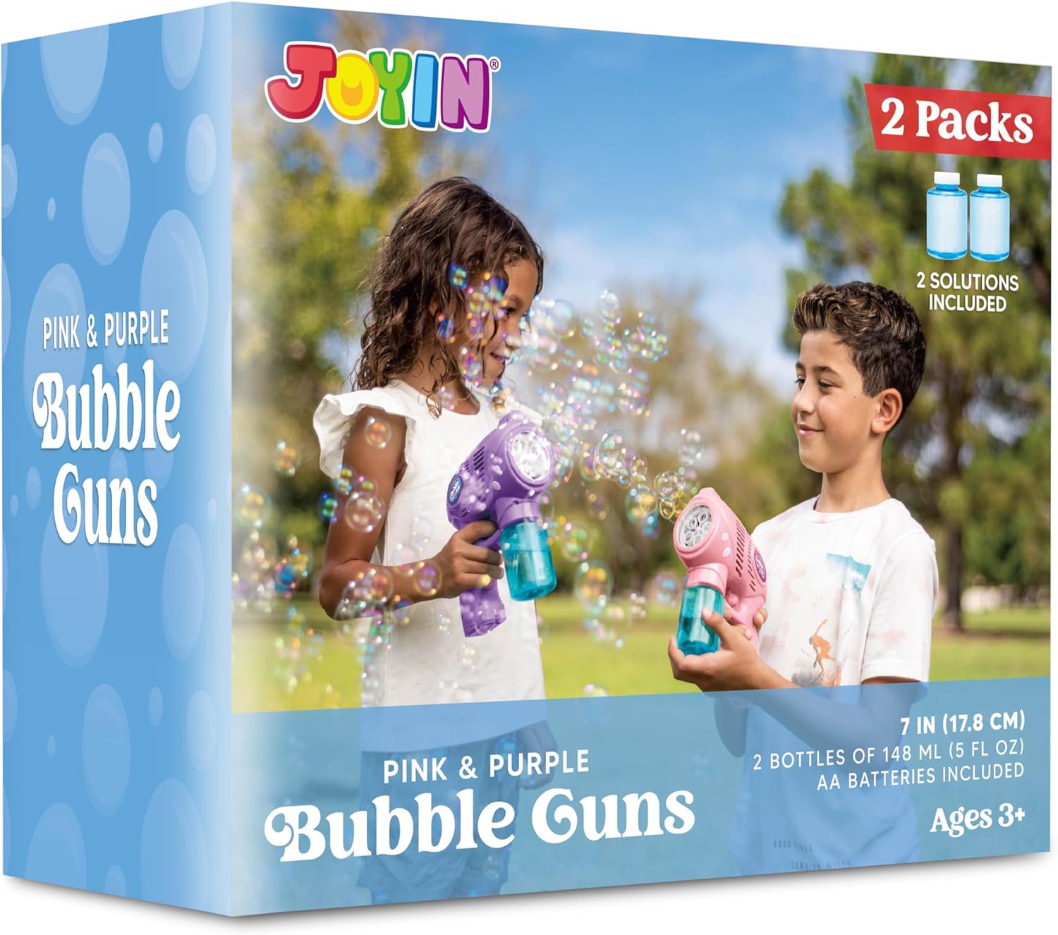 Kinder Bubbelpistool, navuloplossing, Bubbelpistolen Kinderen 4-8, Bubbel Machine Pistool voor Peuters 1-3, Bubbelpistool Blaster Speelgoed Buiten