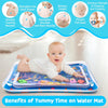 AquaInfant l Baby Water Speelmat met Bewegende Vissen l Peuters 3 tot 12 maanden