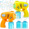 Kinder Bubbelpistool, navuloplossing, Bubbelpistolen Kinderen 4-8, Bubbel Machine Pistool voor Peuters 1-3, Bubbelpistool Blaster Speelgoed Buiten