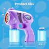 Kinder Bubbelpistool, navuloplossing, Bubbelpistolen Kinderen 4-8, Bubbel Machine Pistool voor Peuters 1-3, Bubbelpistool Blaster Speelgoed Buiten