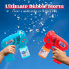 Kinder Bubbelpistool, navuloplossing, Bubbelpistolen Kinderen 4-8, Bubbel Machine Pistool voor Peuters 1-3, Bubbelpistool Blaster Speelgoed Buiten