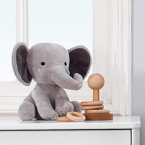 Angst en Stress Olifant Knuffeldier voor Peuters & Baby's 1, 2, 3, 4, 5, 6 Jaar