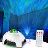 Sterren- & Galaxy Projector met Bluetooth Speaker, White Noise & Timer - LED Aurora Nachtlamp voor Slaapkamer | Perfect Kerst- & Verjaardagscadeau voor Kinderen & Volwassenen