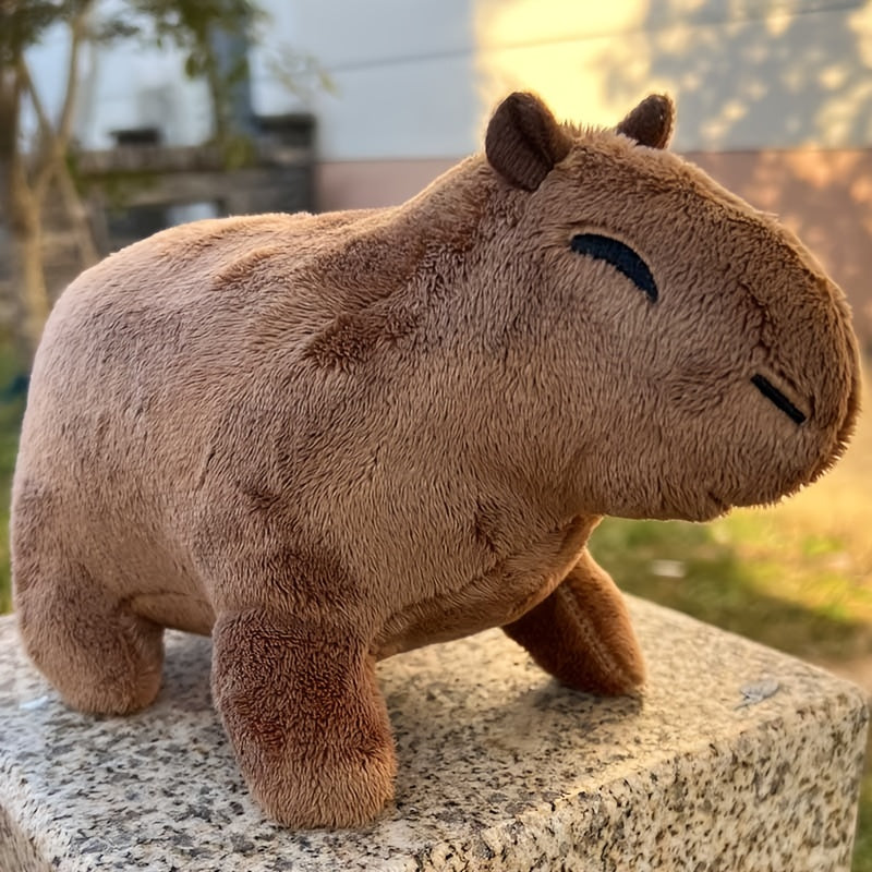 8.8 Inch/22CM Capybara Pluche Dier | Lifelike Pluche Speelgoed voor Jongens en Meisjes | Cadeau voor Verjaardag, Halloween & Kerst