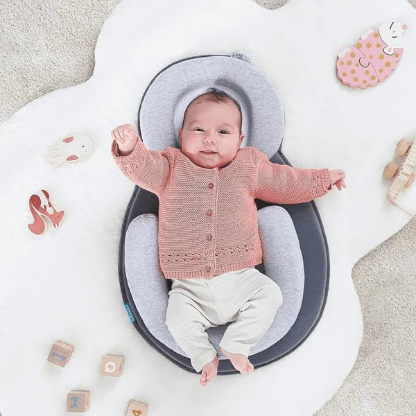 SleepBaby+ l Draagbaar Baby bed l Anti-Vlakke Hoofd