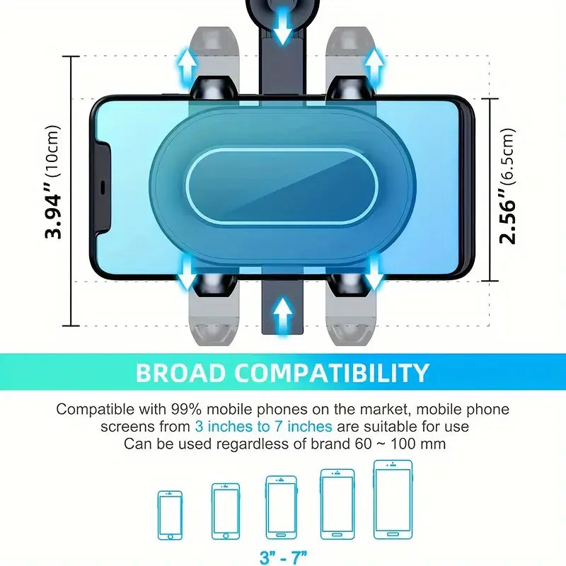 PhoneMount l 360° Telefoonhouder auto met GPS Standaard