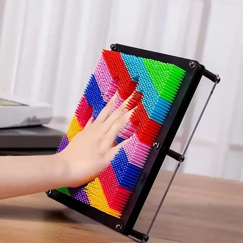 3D Regenboog Hand Tekenbord Kunst Paneel l Creativiteit voor Kinderen & Volwassenen