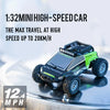 Off-Road Bestuurbare Auto met Lampen 2.4Ghz l tot 20KM/h l Buggy l Schaal RC 1:32