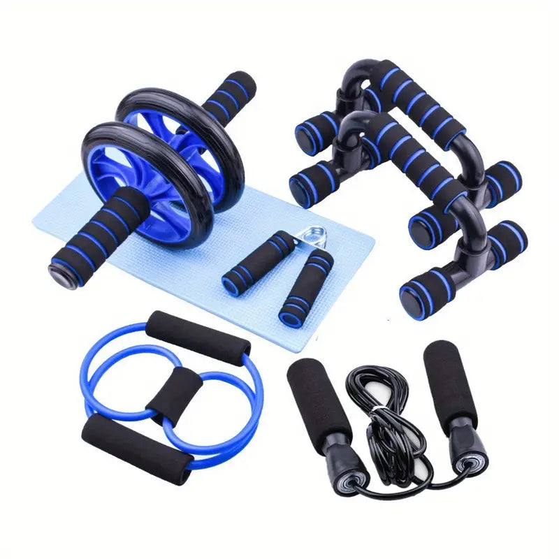 Buiktrainer PRO l Set van 7 Stuks l Gymset l Spiertrainer lSport Accessoires Fitness Thuis