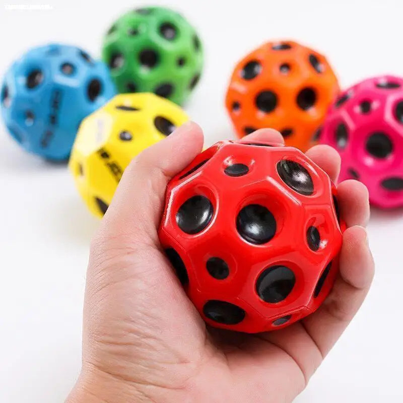 Bouncy Ball l Rubber Stuiterballen voor Kinderen 5 Stuks l Sensorisch Fidget Speelgoed