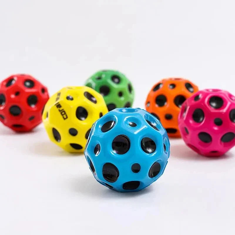 Bouncy Ball l Rubber Stuiterballen voor Kinderen 5 Stuks l Sensorisch Fidget Speelgoed