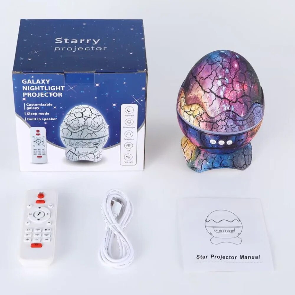 DinoEgg l Galaxy Projector & Lamp l Sfeer Nachtlamp voor Kinderen