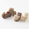 Baby Beer Babysokjes met Grip Zolen voor Jongens & Meisjes l 2, 4, 6, 8, 10, 12 Maanden