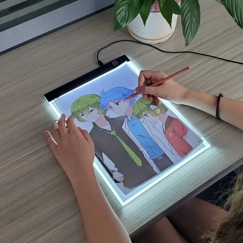 Dimbare Led Tekentafel met LED voor Kinderen vanaf 6 Jaar