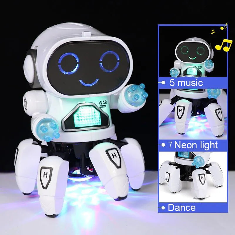 Kids Dansende Robot met Muziek en LED Ogen l Educatief Speelgoed 4+ Jaar