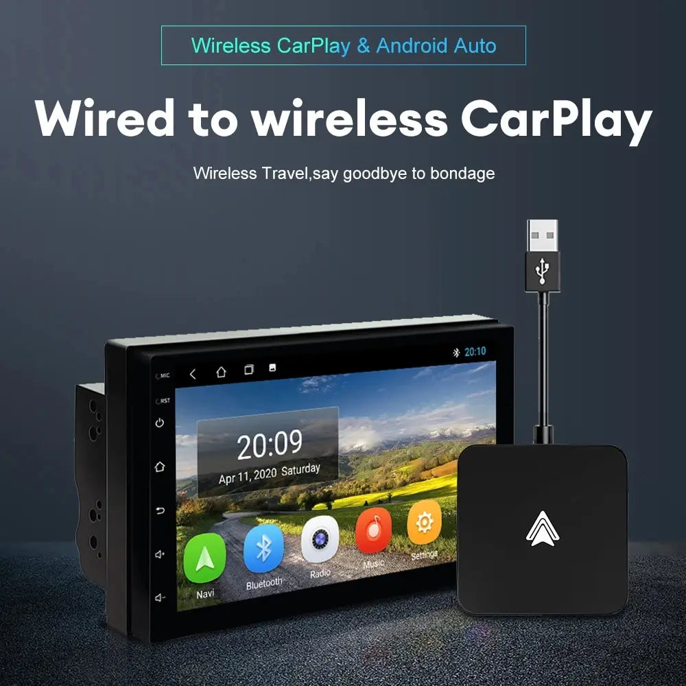 Mini Carplay & Auto Box Dongle l iPhone & Android Deel Scherm