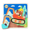 WoodGame l Montessori Baby Puzzels Houten l Kinderen 1, 2, 3+ Jaar