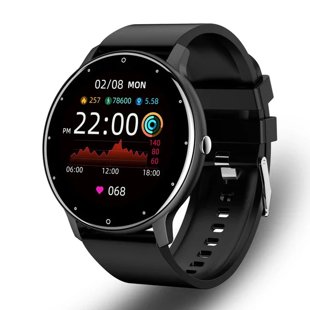 Smartwatch Sport voor dames & heren l Waterdicht en Sport Modus