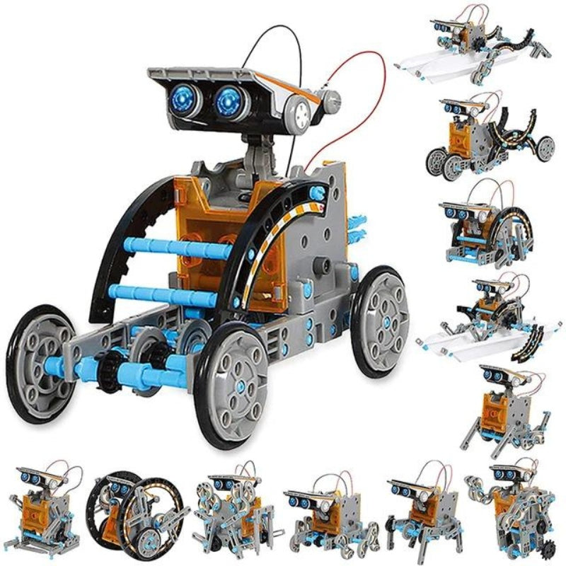 12 in 1 Experiment Solar Robots Technologische Gadgets Kit voor kinderen l Educatief Speelgoed 4+ Jaar