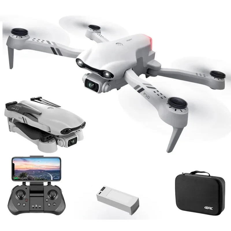 Opvouwbare Drone Wit met Camera 4K HD  l Voor Volwassenen en Kinderen