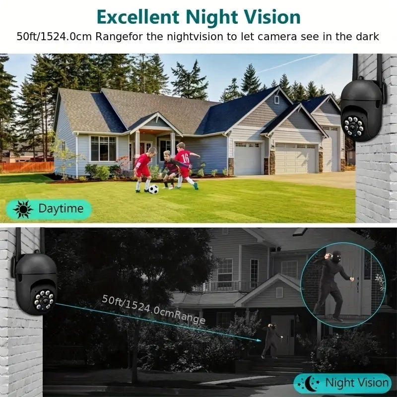 5G Camerabeveiling Camera Zwart l Draaibaar l Binnen & Buiten Huis