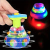 Kleurrijke Roterende Gyroscoop | LED Spinner met Muziek voor kinderen