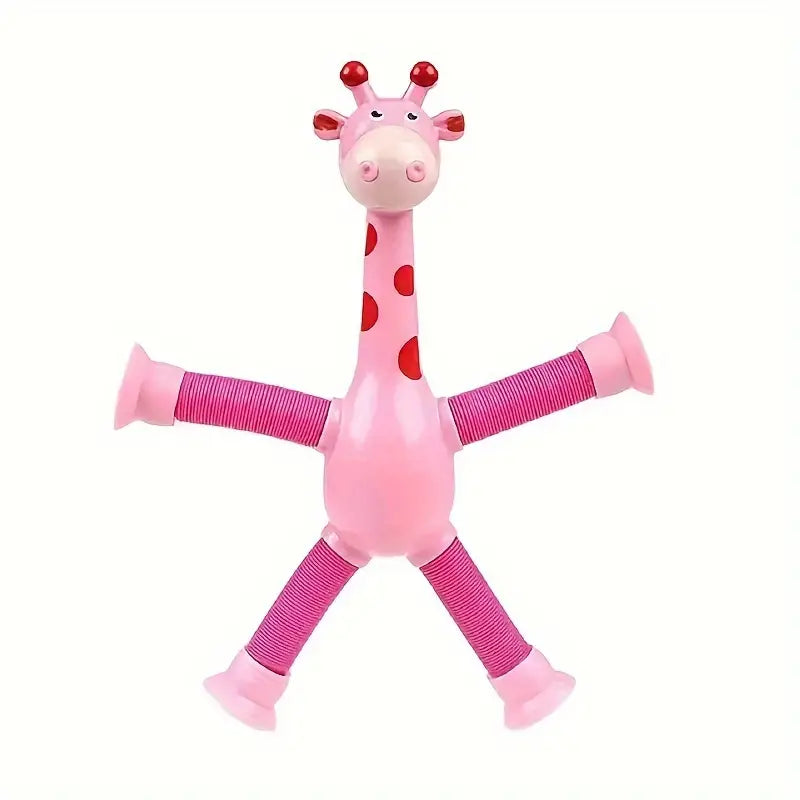 Zuignap Speelgoed Giraffe l Voor Stressverlichting en Sensorisch voor Kinderen