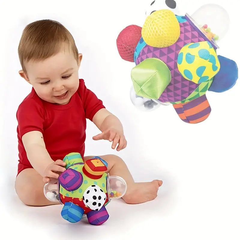 Baby Cognitieve Montessori Prikbord Bal l Speelgoed vanaf 6 Maanden