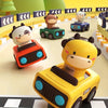 Press And Go Dieren Raceauto Speelgoed - Wrijving Voertuigenset | Perfect Verjaardags- & Kerstcadeau voor Kinderen