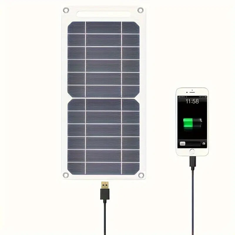 Solar Power Bank l Opladen met de Zon l Oplader voor Reizen, Kamperen en Buiten l Volwassenen en Kinderen