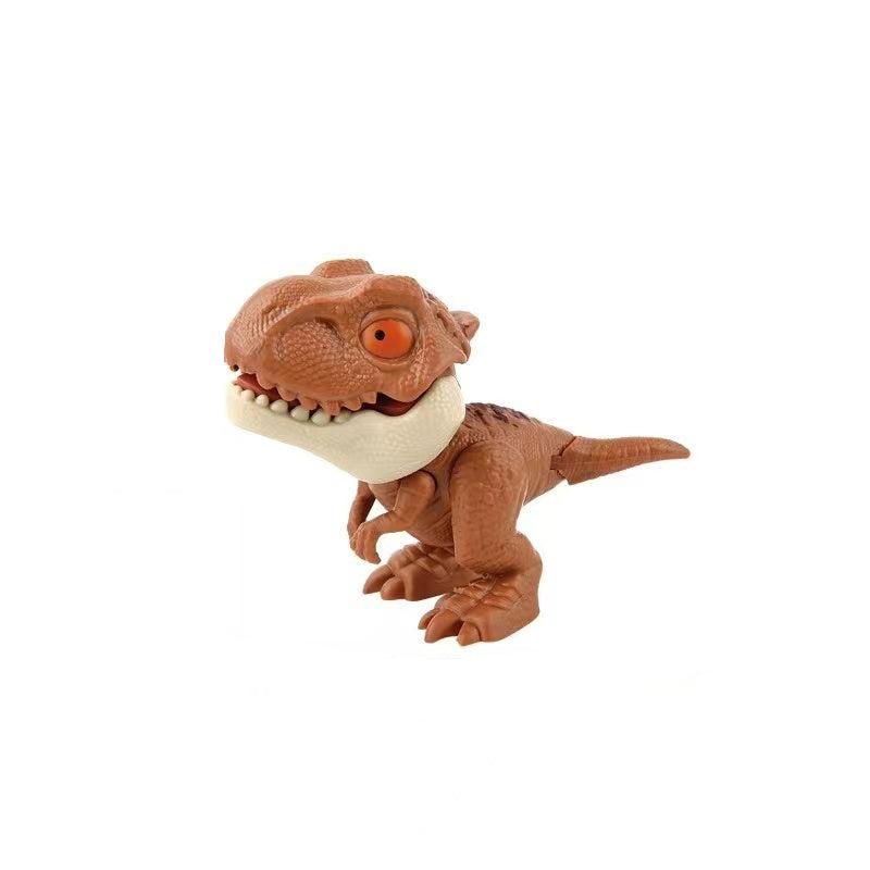 Bijtende Vinger Simulatie Dinosaurus Speelgoed | Jurassic Fun Pop Speelgoed Ornament Model Met Bewegende Gewrichten Cadeau