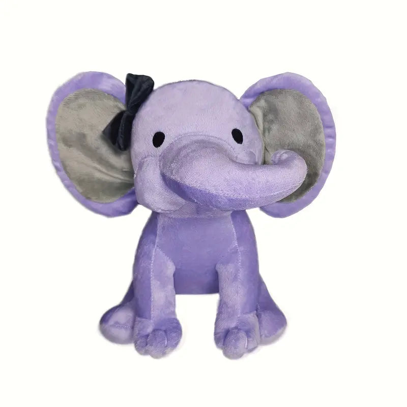 Knuffel Olifant 25 cm l Verlicht Stress en Angst l Voor Baby's, Peuters en Volwassenen