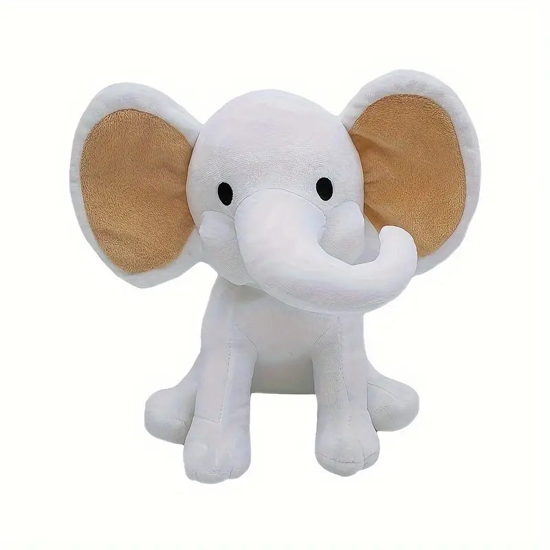 Knuffel Olifant 25 cm l Verlicht Stress en Angst l Voor Baby's, Peuters en Volwassenen