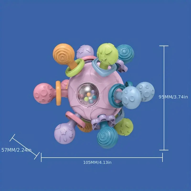 Bijtspeeltje voor Baby - Zintuiglijke rammelaars & Bijt Bal