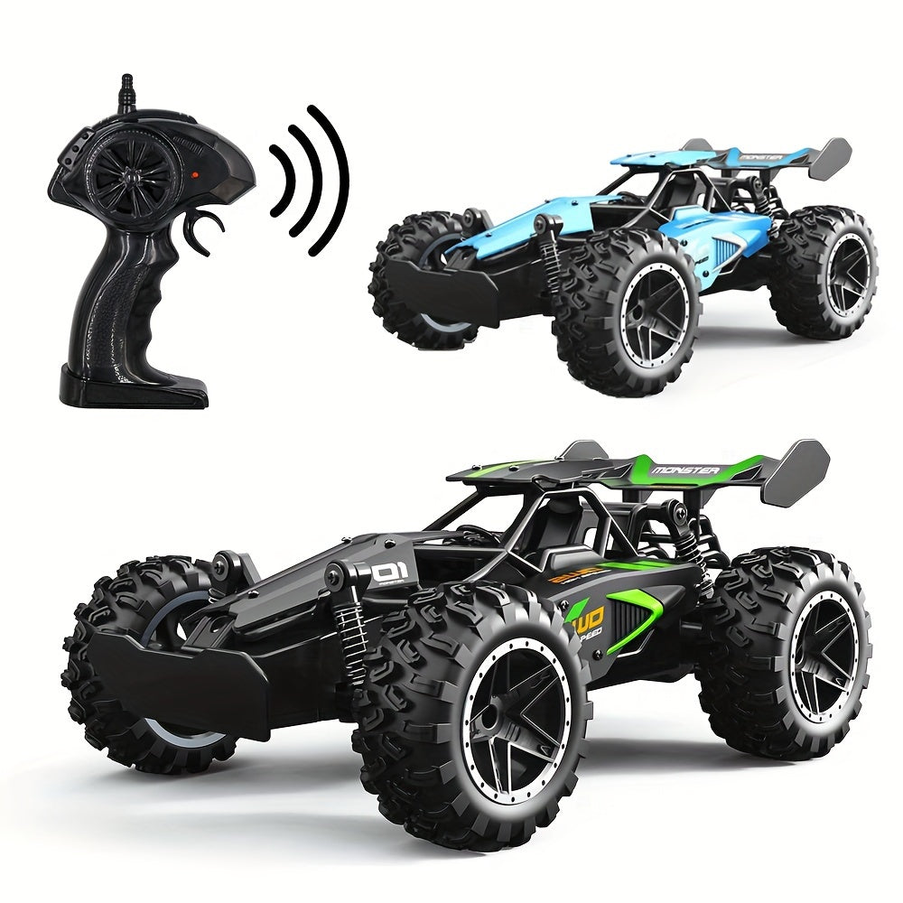 2.4G High-Speed Off-Road RC Auto 1:18 Schaal - 15KM/H Drift met Anti-Botsing & Grote Rubberen Banden | Perfect Cadeau voor Kinderen & Jongens