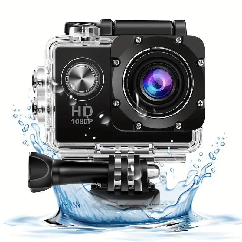 SportsPro l Sport Action Camera Zwart  l GO PRO l Waterdicht & 140 ° Wide Angle