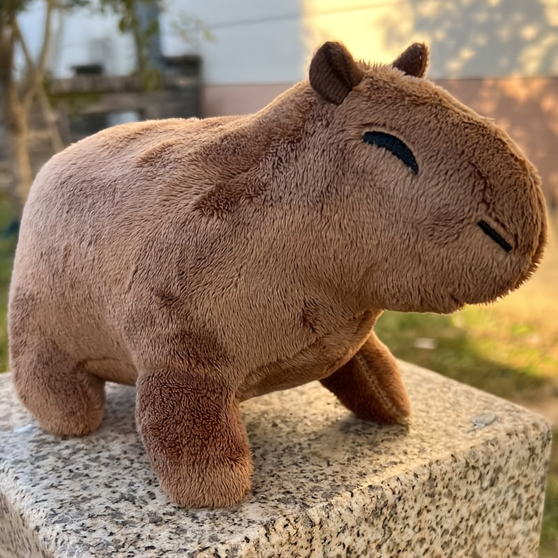 8.8 Inch/22CM Capybara Pluche Dier | Lifelike Pluche Speelgoed voor Jongens en Meisjes | Cadeau voor Verjaardag, Halloween & Kerst