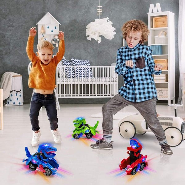 Speelgoed Dino Auto - Transformers Electrische Kinder Speelgoed