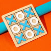 Tic-tac-toe Negen-Vaks Houten XO Welgevormd Spel | Ouder-kind Interactie | Kinderpuzzel Bouwblokken Ontwikkelingsspeelgoed