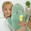 Groot Dinosaurus Knuffel Zacht 81cm l Kinderen Stress & Angst Knuffeldier