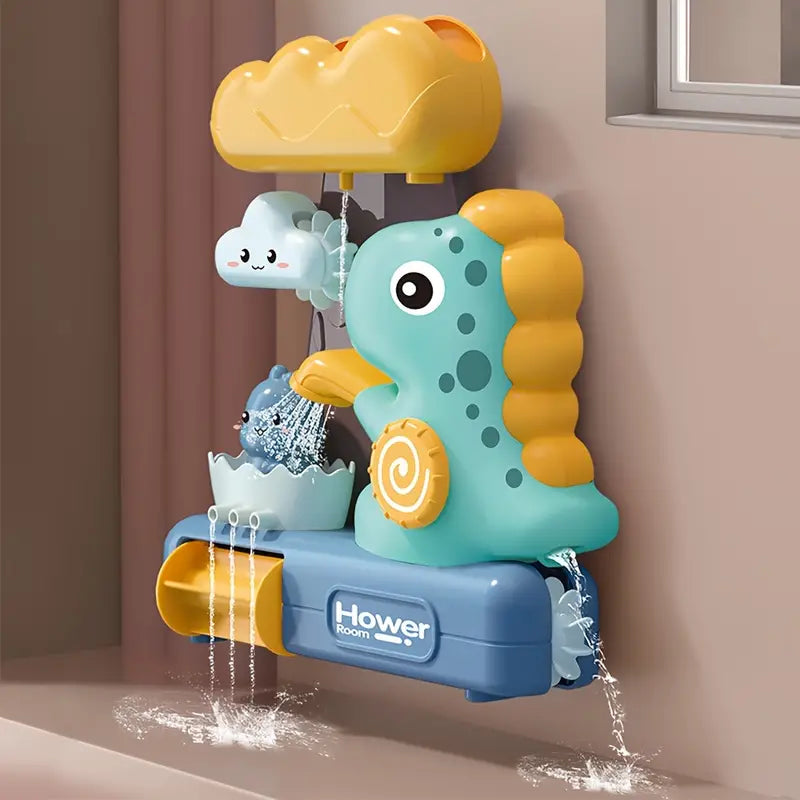 Badspeelgoed Baby l Waterval Glijbaan Dino