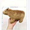 8.8 Inch/22CM Capybara Pluche Dier | Lifelike Pluche Speelgoed voor Jongens en Meisjes | Cadeau voor Verjaardag, Halloween & Kerst