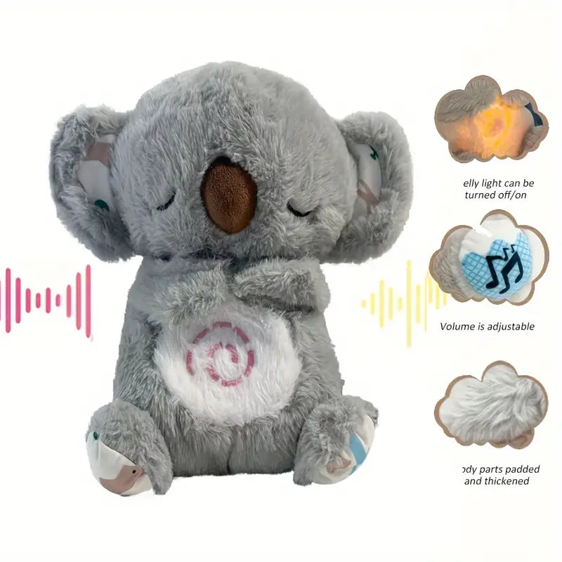 Koala Knuffeldier l Angst en Stress vermindering Knuffel - Baby 0, 3, 6, 8, 12 Maanden