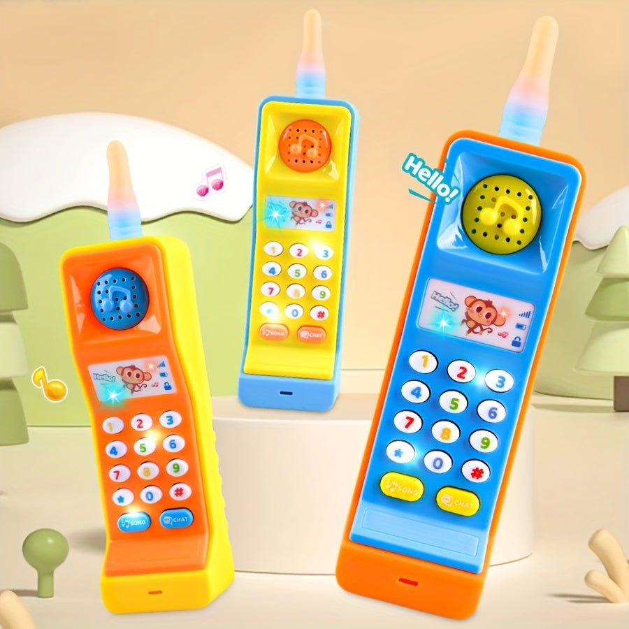 Interactief Speelgoed Smartphone voor Kinderen - Multifunctioneel met Licht & Muziek | Perfect Kerstcadeau voor Jongens & Meisjes